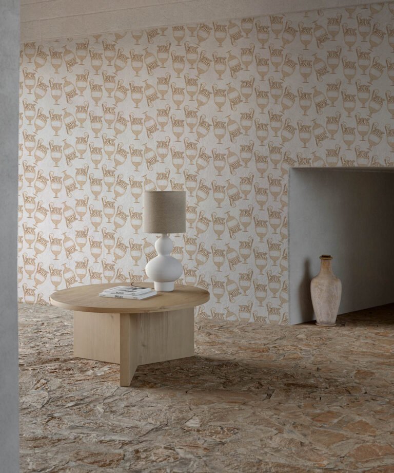 Fontana Bianco & Nocciola | Wallpaper