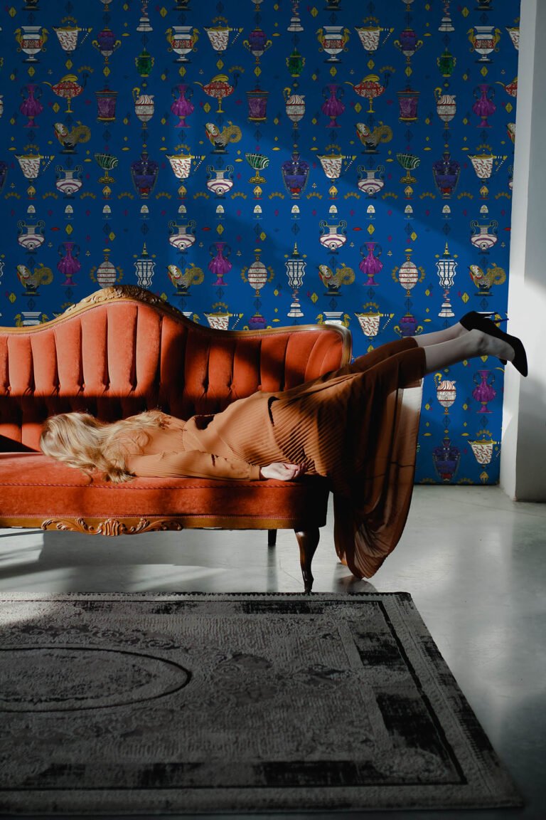 Ludovica Blu Elettrico | Wallpaper