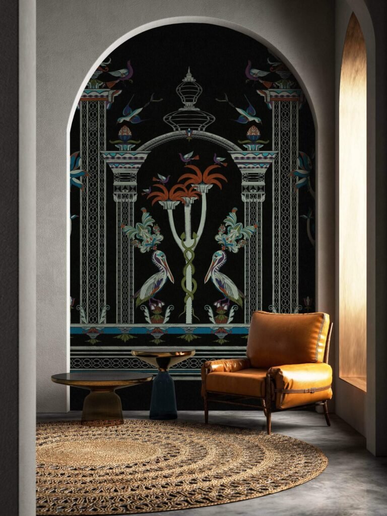 Via Salvestrina 12 Nero Mezzanotte | Wallpaper