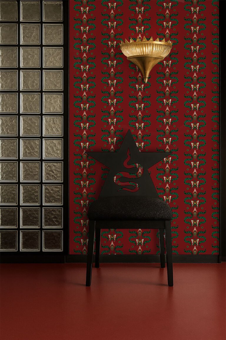 Zigzag Bugs Ruby | Wallpaper